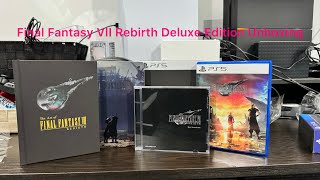 Final Fantasy VII Rebirth Deluxe Edition Unboxing Video FinalFantasy FinalfantasyVIIRebirth [upl. by Goulder]