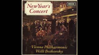 Silent Tone Record1966 New Years ConcertWilli BoskovskyVienna Philharmonic Orchestra SXL 6256 [upl. by Halik]