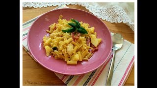 Pasta e patate con provola e pancetta [upl. by Rochelle]