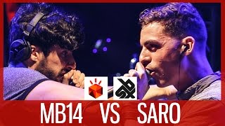 MB14 vs SARO  Grand Beatbox LOOPSTATION Battle 2017  SEMI FINAL [upl. by Grados]