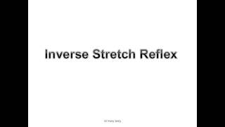 CNS Physiology lec 7 part 2 inverse stretch reflex [upl. by Tnomad]