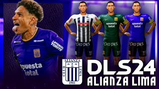 KITS ALIANZA LIMA 2024  CAMISETA MORADA PARA DLS 24 [upl. by Eolc]