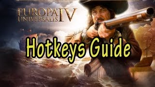 Europa Universalis IV Hotkeys Guide [upl. by Ashely]