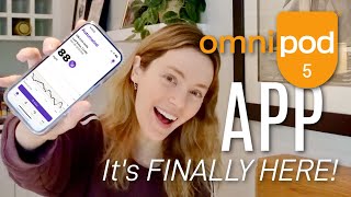 Omnipod 5 App First Impressions  Shes Diabetic [upl. by Esadnac600]