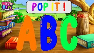 Bubble Alphabet Game  Step Up Your Alphabet Game Bubble Edition  Alphabet Learning  Fun Learning [upl. by Carley]