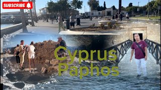 Harbour Paphos Cyprus vlog [upl. by Campbell]