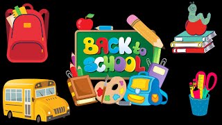 Back to School baby sensory video A fun school day adventure for babies amp toddlers Subscribe now [upl. by Reel]