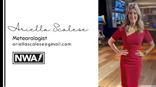 Meteorologist Ariella Scalese Winter Reel 2022 [upl. by Eada]