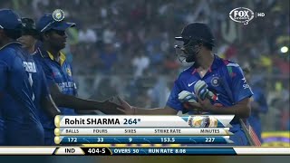 Reliving Rohit Sharmas 264 173 🔥  World RecordBreaking Innings  Extended Highlights [upl. by Laeno538]