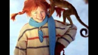 Har Kommer Pippi Langstrump  SWEDISH Original version of famous Theme Song [upl. by Gnay44]