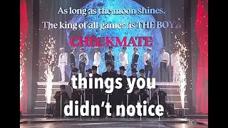 things you didnt notice in The Boyz Checkmate performance [upl. by Karb]