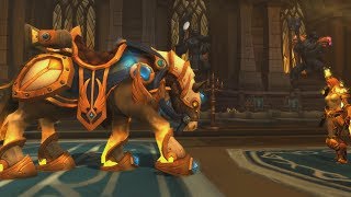 The Story of Highlords Charger  Patch 72 Paladin Class Mount Lore [upl. by Filipe]