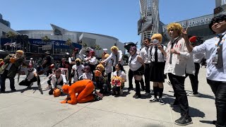 Chainsaw Man Cosplay Gathering Anime Expo 2024 Day 2 [upl. by Edi]