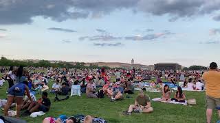 30 min before the fireworks Washington DC [upl. by Elfrieda887]