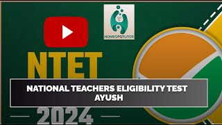 EDUCATIONAL TECHNOLOGY  NATIONAL TEACHERS ELIGIBLITY TEST  NTET  AYUSH  HOMEOPGTUTOR [upl. by Tiernan716]