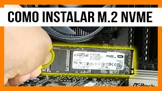 🔥 Como instalar un SSD M2 NVME MSata a una PC ✔️ [upl. by Yelac]