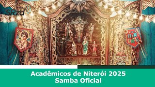 Acadêmicos de Niterói 2025  Samba Oficial [upl. by Zsamot]