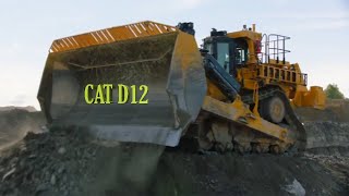 Caterpillar D12 Bulldozer [upl. by Adnilemre]