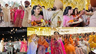 SALIYAN DA NAKA  DOLLARAN DI DEMAND  WEDDING COUPLE DANCE  WEDDING DAY VLOGS  INDER amp KIRAT [upl. by Brookes]