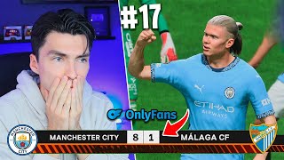 El MÁLAGA juega contra el MANCHESTER CITY por SEMIS DE EUROPA ¿Sale Mal 🔞 [upl. by Farica]