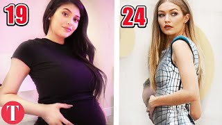 20 Celebrities Who Got Pregnant Under 25 [upl. by Nicolina]