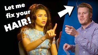 Zendaya being a mess in Interviews for 2 Minutes [upl. by Aneert]