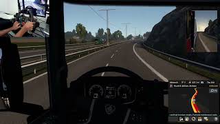 Naantali to Linköping  Euro Truck Simulator 2  Logitech g29 [upl. by Adnoel]