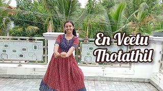 En Veetu Thotathil  Gentleman  Dance Cover  Vyshnavi Rajesh [upl. by Ahsekram]