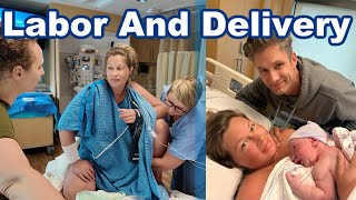 Labor And Delivery Vlog  SUCCESSFUL VBAC [upl. by Aikrehs]