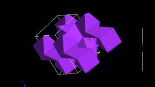 Crystallography Unit cell of cementite Fe3C [upl. by Zadack36]