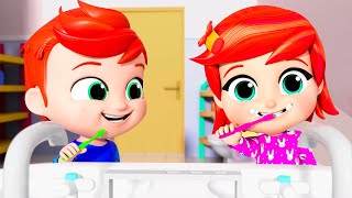 This Is The Way We Brush Our Teeth  More Kids Songs amp Nursery Rhymes [upl. by Erastatus]