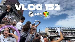 A VOLTA DO PÚBLICO NA VILA  SANTOS 4x0 BRUSQUE [upl. by Sinylg]