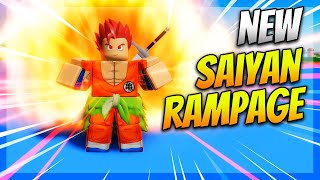 The BEST NEW Dragon Ball Roblox Game Saiyan Rampage Roblox Gameplay AtlasZero [upl. by Letnahc308]