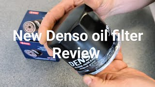 New Denso Oil Filter Review [upl. by Ahsinak488]