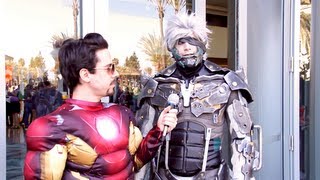 Raiden Interview WonderCon 2013 [upl. by Eiroc127]