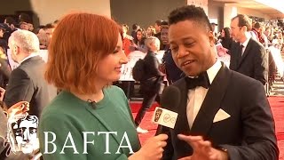 Cuba Gooding Jr Red Carpet Interview  BAFTA TV Awards 2017 [upl. by Ervine]