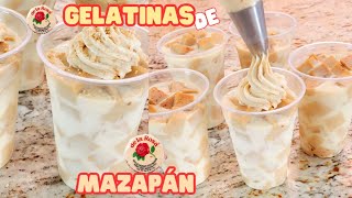 Gelatinas Individuales de Mosaico Mazapán Cremositas mazapan [upl. by Petua]