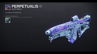 DAWNING MEMENTO  RIME KEEPSAKE  65 weapons preview destiny2 [upl. by Eniarral]