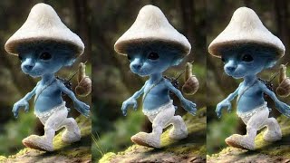 Los Mejores Videos de Blue Smurf Cat de futbol Messi Cristiano Ronaldo [upl. by Tsan802]