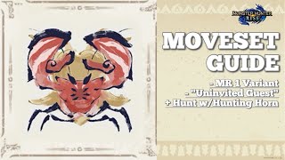 Complete Daimyo Hermitaur Moveset Guide MHRise  Sunbreak [upl. by Coplin231]