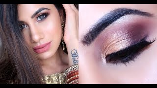 Indian Wedding Guest Makeup  ALL DRUGSTORE PRODUCTS  Malvika Sitlani [upl. by Trent]