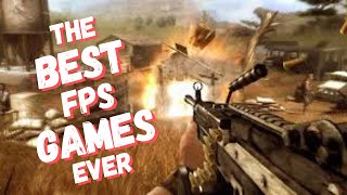 What Are The BEST FPS Games EVER TOP 20 First Person Shooters Of ALL TIME [upl. by Struve]