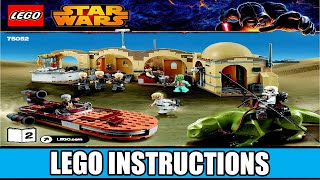 LEGO 75052 Instructions  Episode IV  Mos Eisley Cantina  Star Wars Book 2 [upl. by Fortin]