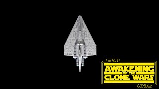 Awakening of the Clone Wars Unit Spotlight Republic Acclamator II [upl. by Evin]