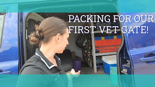 Packing for a vet gate  Vlog 230  Beth Endurance [upl. by Chery]