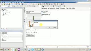 IBM Cognos 10  Report Studio  chart with 2 measures [upl. by Edison]