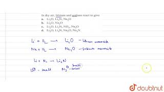 The first element of group different form its congeners ie other members [upl. by Tine492]