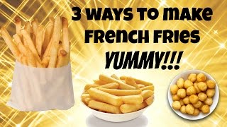 How to Make Handcut French Fries  The 3 Classic Ways [upl. by Bart366]