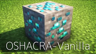 おしゃクラ！Part135 美しいおしゃクラバニラの紹介！Beautiful Resource Pack OSHACRAVanilla Introduction Minecraft [upl. by Eelano]