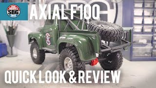 Axial 55 Ford F100 Quick Look amp Review [upl. by Ahsilaf]